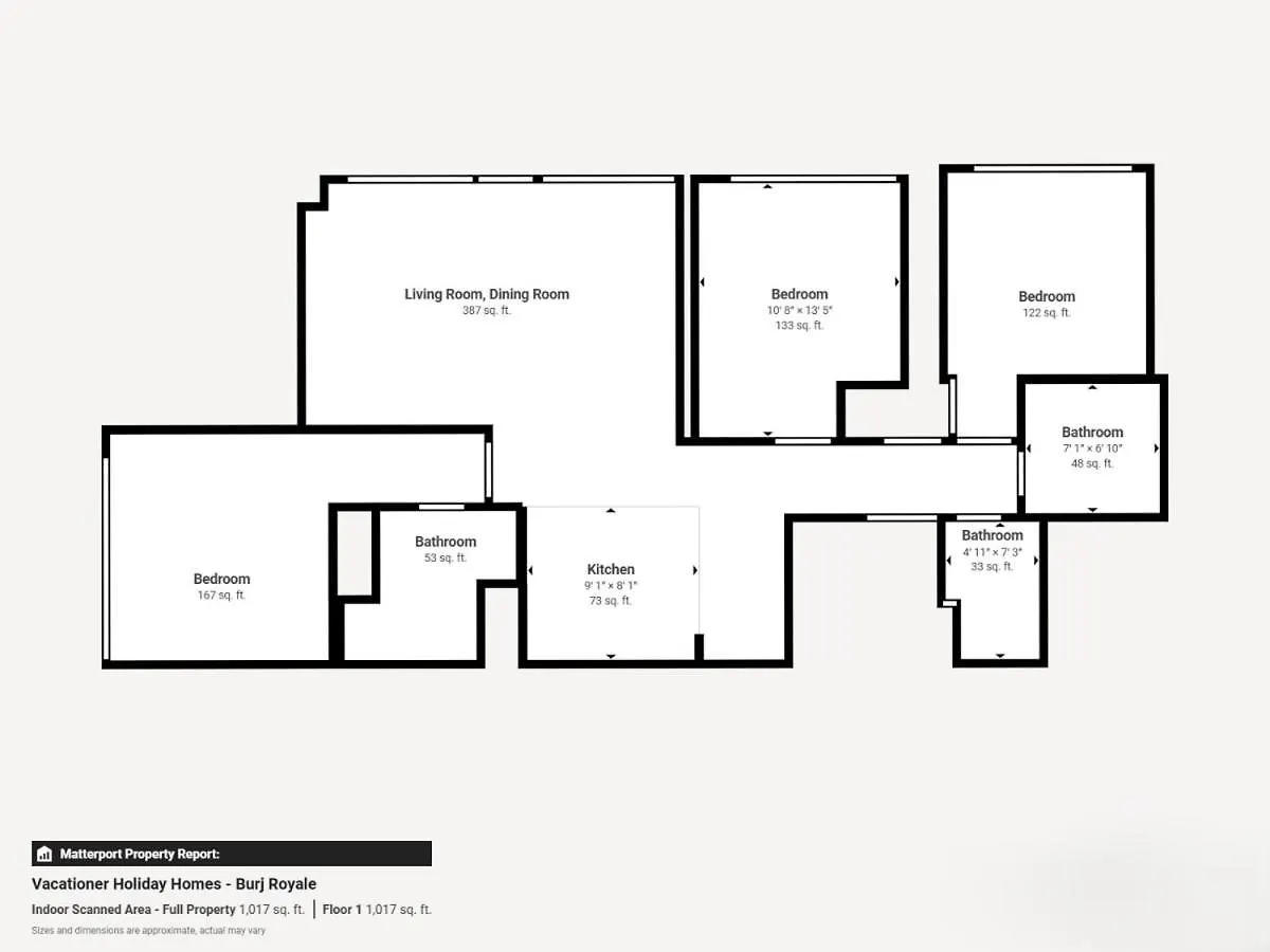 Burj Royale - Mesmerizing Three Bed With Burj View Dubai United Arab Emirates